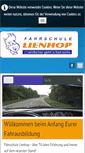 Mobile Screenshot of fahrschule-lienhop.de